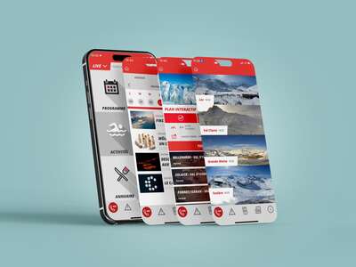 Présentation de l'application Tignes
